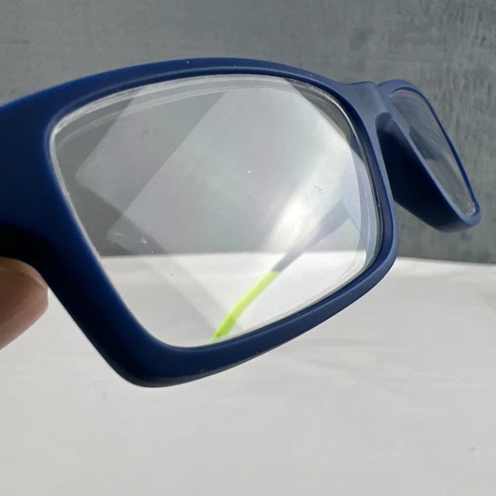 Oakley Eyeglasses Frames Only Satin Navy Kids CROSSLINK XS OY8002-0449 EXCELLENT